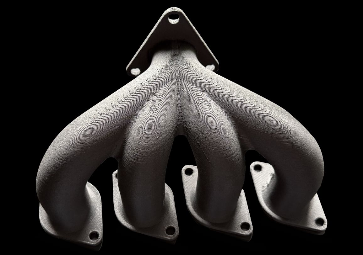 3D printet engine duct system